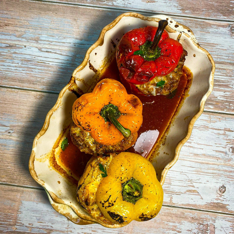 Slow Cooker Stuffed Peppers