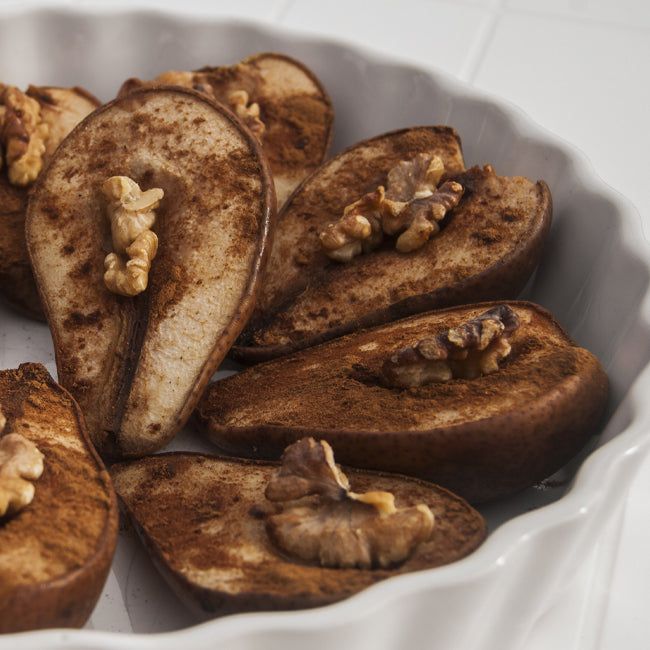 Cinnamon Baked Pears