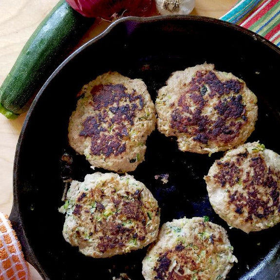 Zucchini Turkey Burgers