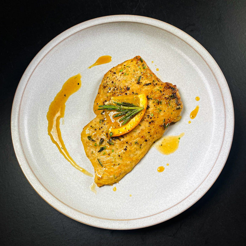 Rosemary Chicken with Maple-Orange Glaze