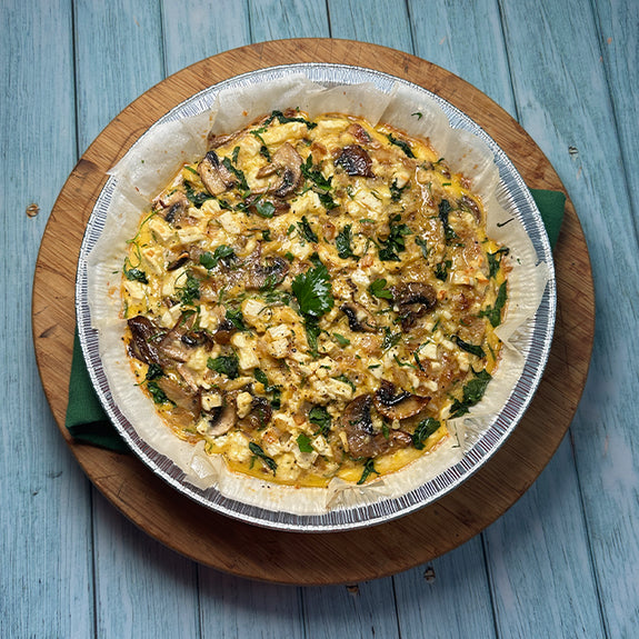 Vegetable Quinoa Quiche