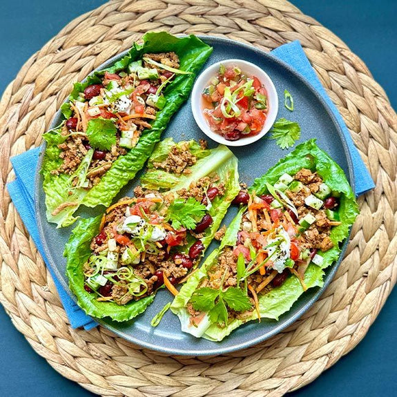 Chicken Taco Lettuce Wrap