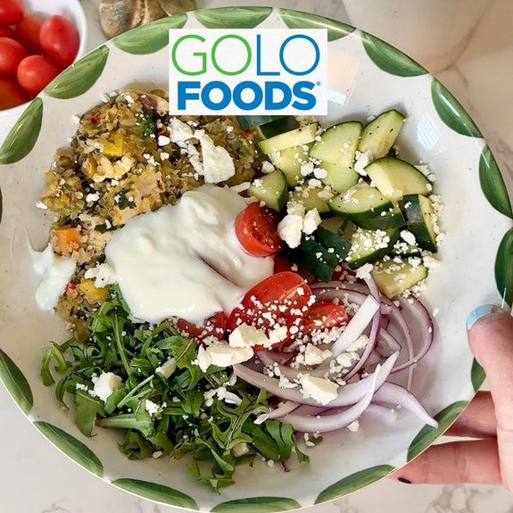 GOLO Foods Mediterranean Grain Bowl